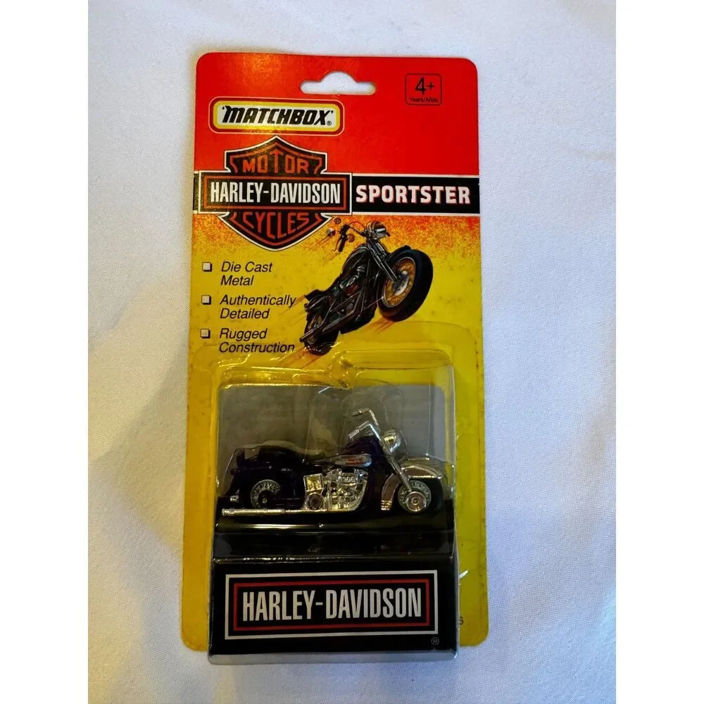 Vintage 1993 Harley Davidson Sportster Matchbox New in Box